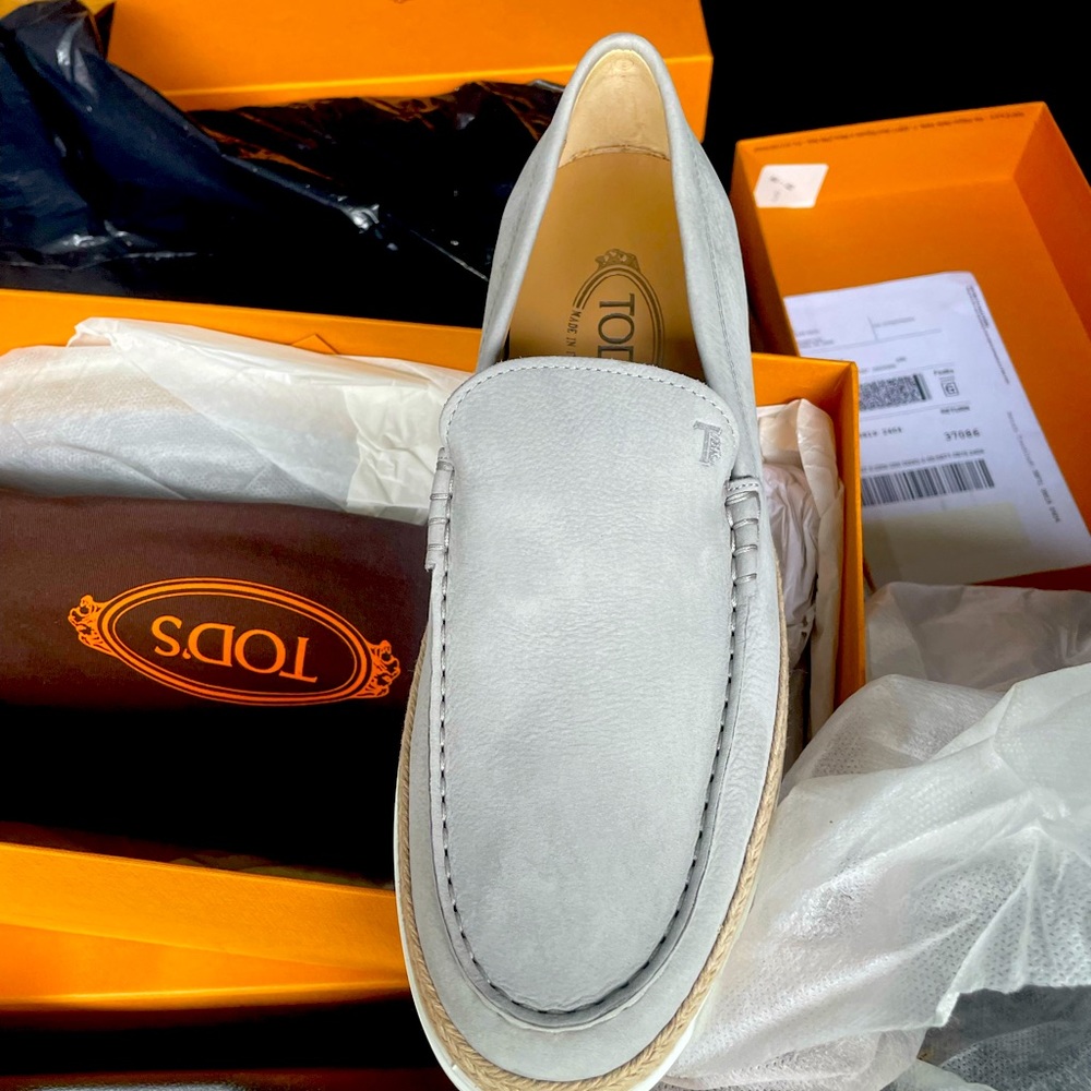 Tod’s nuova pantofola gonna raffia TV size 7.5